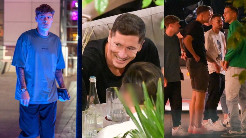 Piłkarze reprezentacji Polski imprezują na mieście