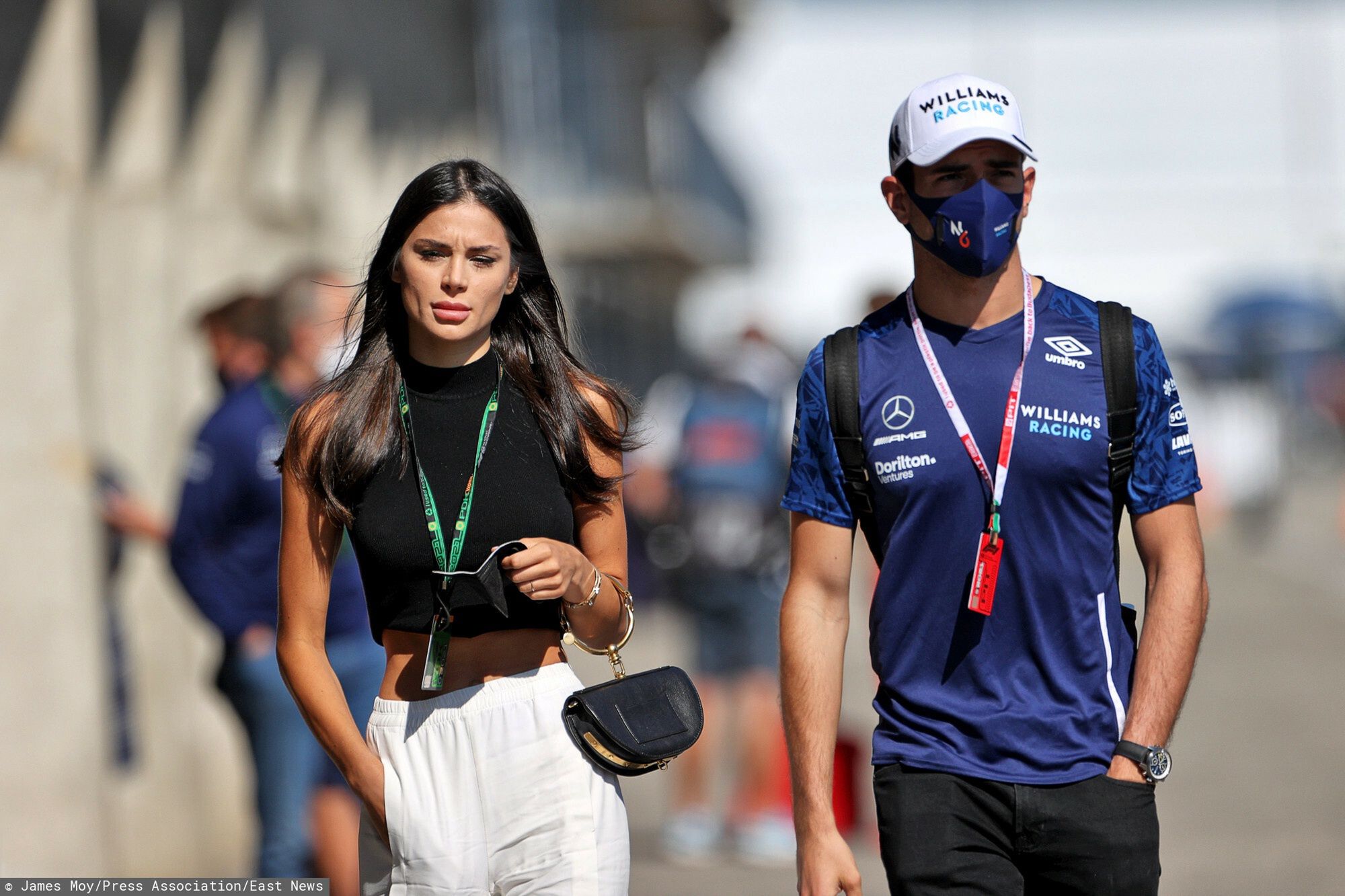 Sandra Dziwiszek i Nicholas Latifi