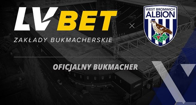 LV BET sponsorem angielskiej drużyny West Bromwich Albion