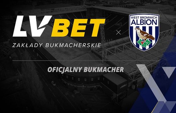 LV BET sponsorem angielskiej drużyny West Bromwich Albion