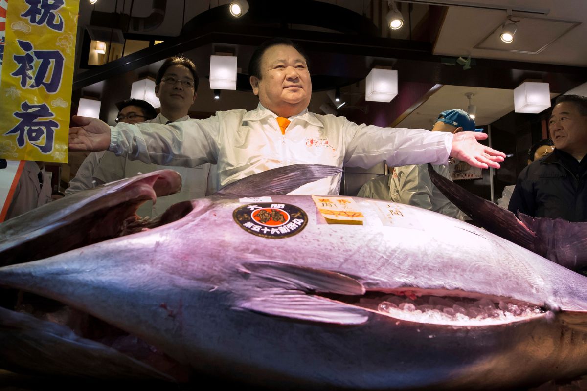 Rekord na aukcji w Tokio. Tuńczyk sprzedany za ponad 11 mln zł