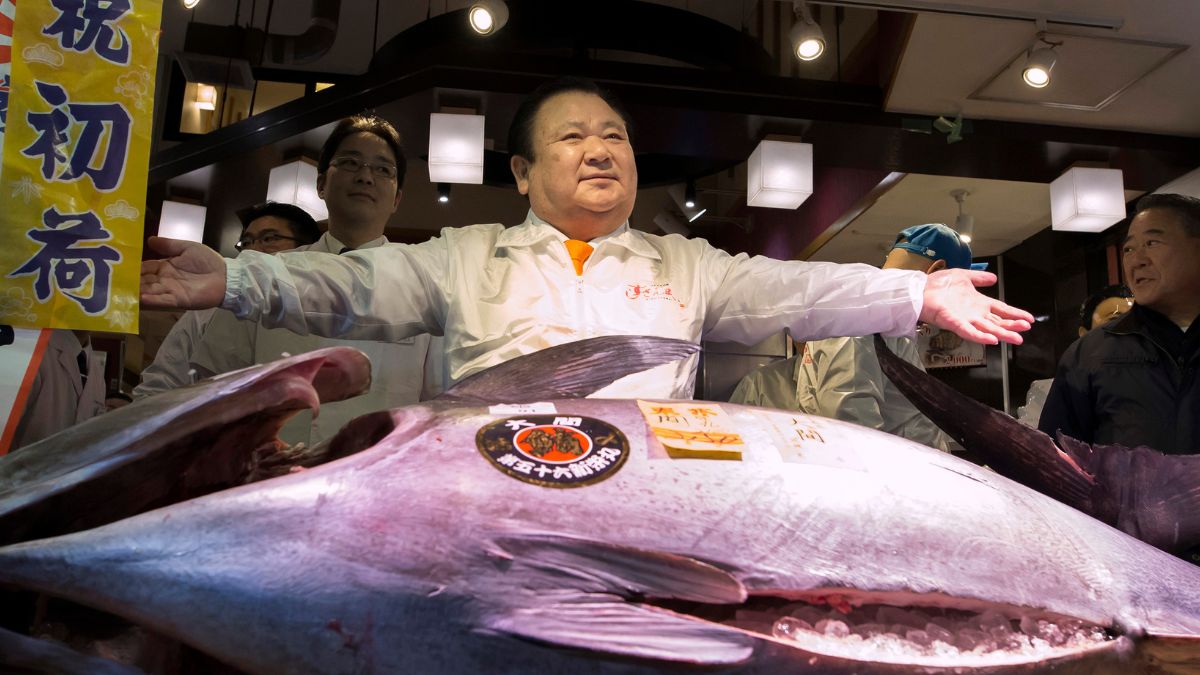W Japonii sprzedano najdroższego tuńczyka w historii.