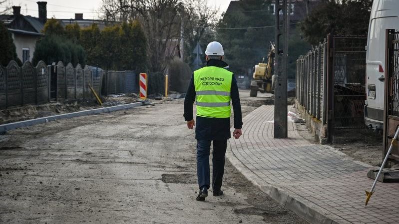 Śląskie. Utrudnienia drogowe w Częstochowie mają potrwać około 6 tygodni.