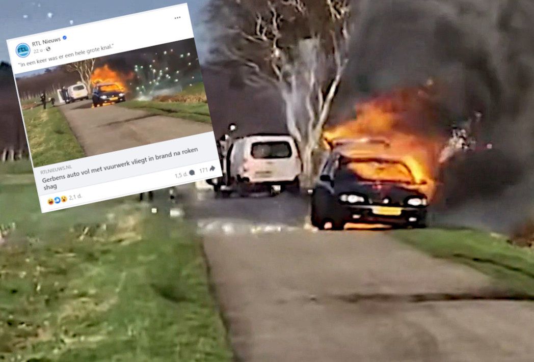 Dutch duo's fireworks shopping trip goes up in flames in unforgettable New Year's mishap