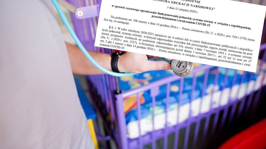 18 stycznia z rozporządzenia o nauce hybrydowej zniknął zapis o dodatkowej opiece dla osób zwalczających pandemię