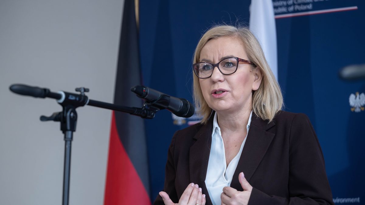 Minister klimatu i środowiska Paulina Hennig-Kloska