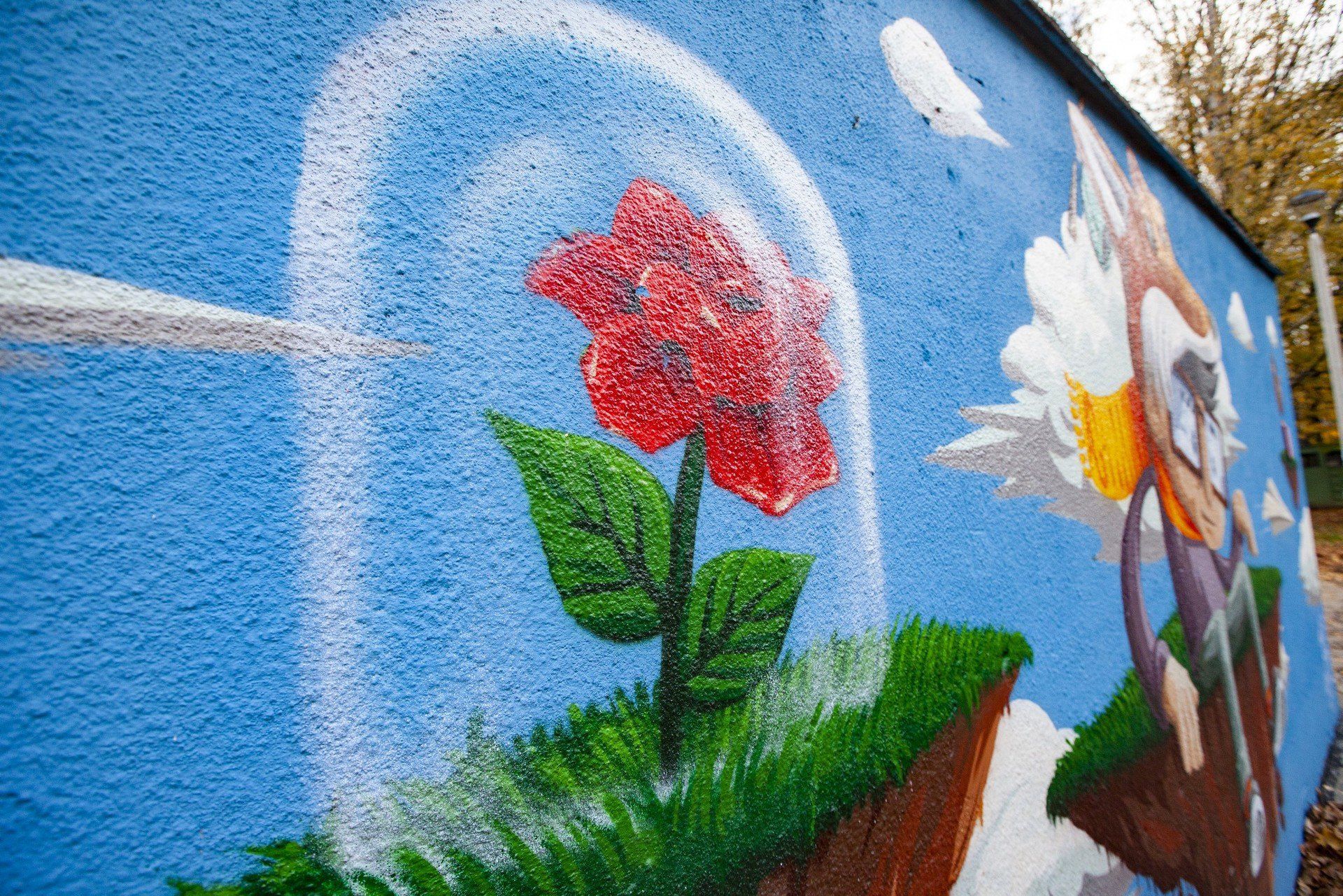 Murale w Nowej Hucie