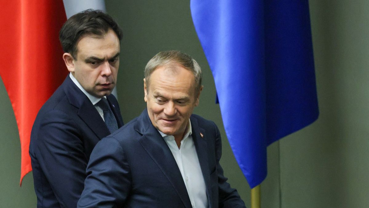 24. posiedzenie Sejmu X kadencji
Fot. Wojciech Olkusnik/East News, Warszawa, 06.12.2024. 24 posiedzenie Sejmu X kadencji.
N/z: minister finansow Andrzej Domanski, premier Donald Tusk
Wojciech Olkusnik