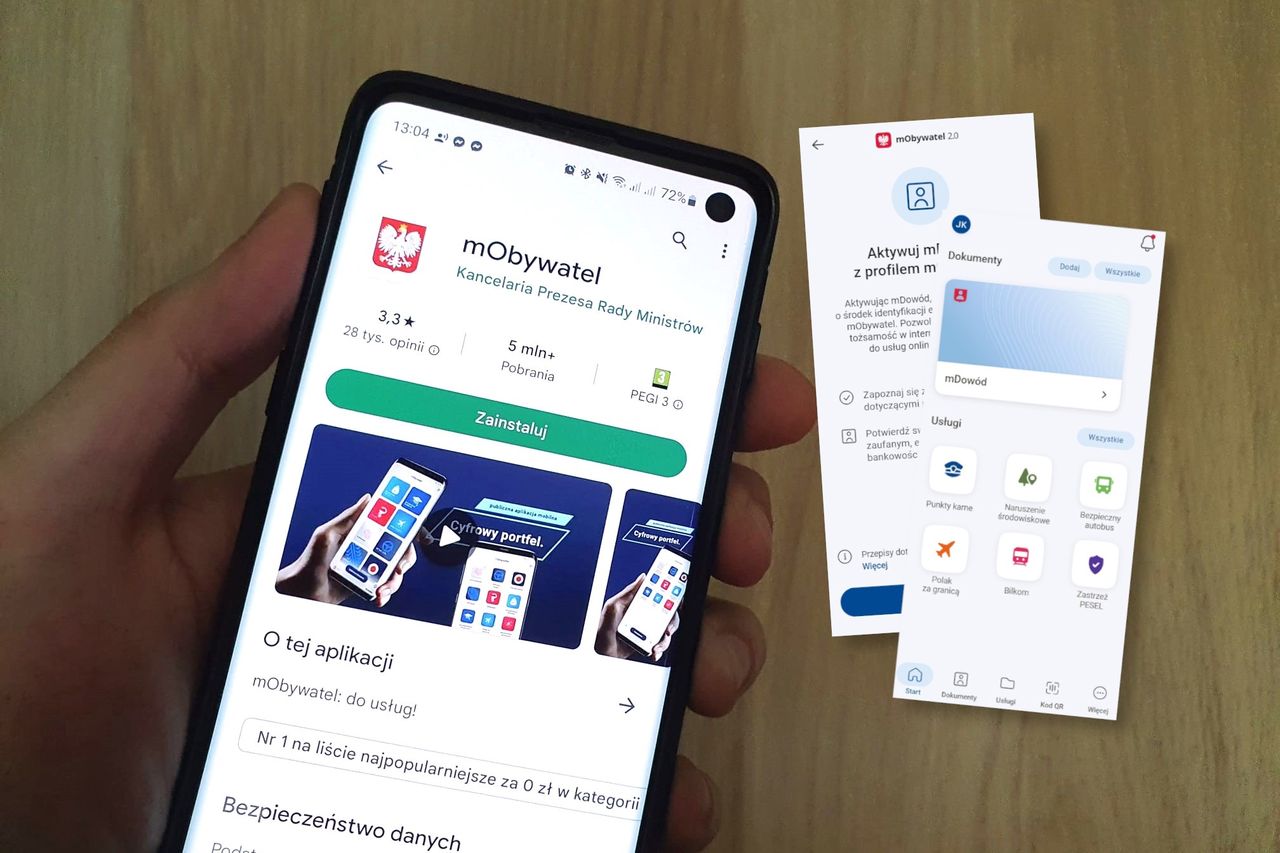 mDowód w aplikacji: tak będzie wyglądać mObywatel 2.0