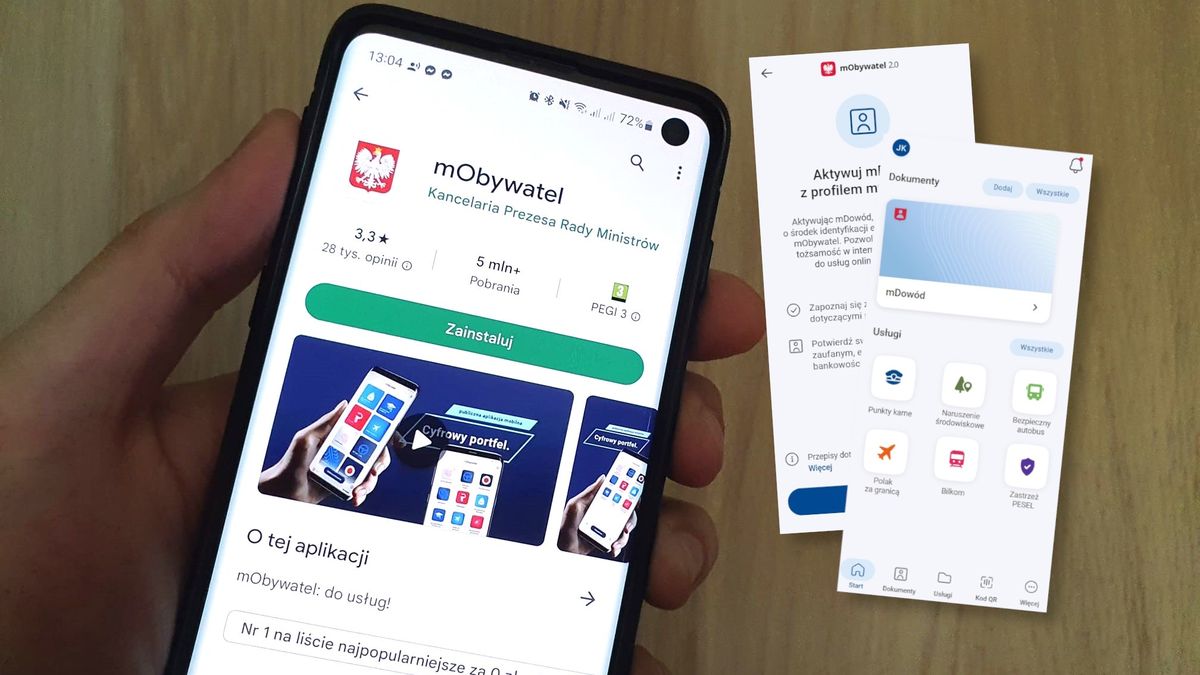 Aplikacja mObywatel