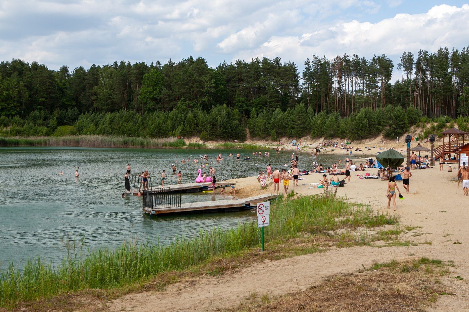 Lazurowe Wybrzeże w Czarnej Sędziszowskiej