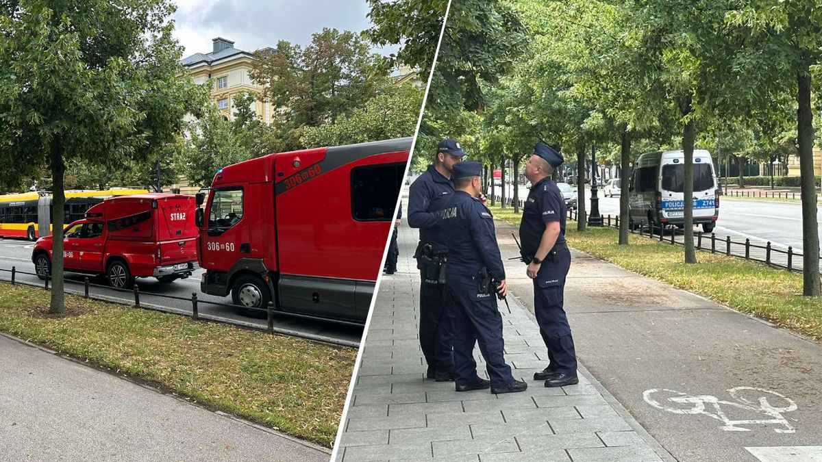 Akcja służb przed KPRM