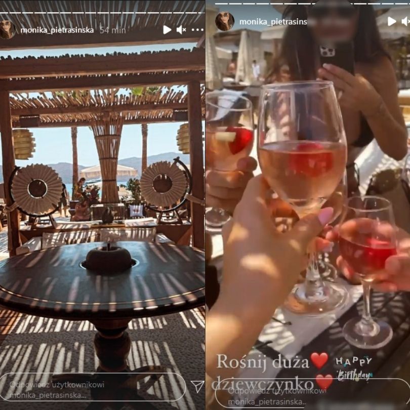 Monika Pietrasińska z mężem wypoczywają na Mykonos