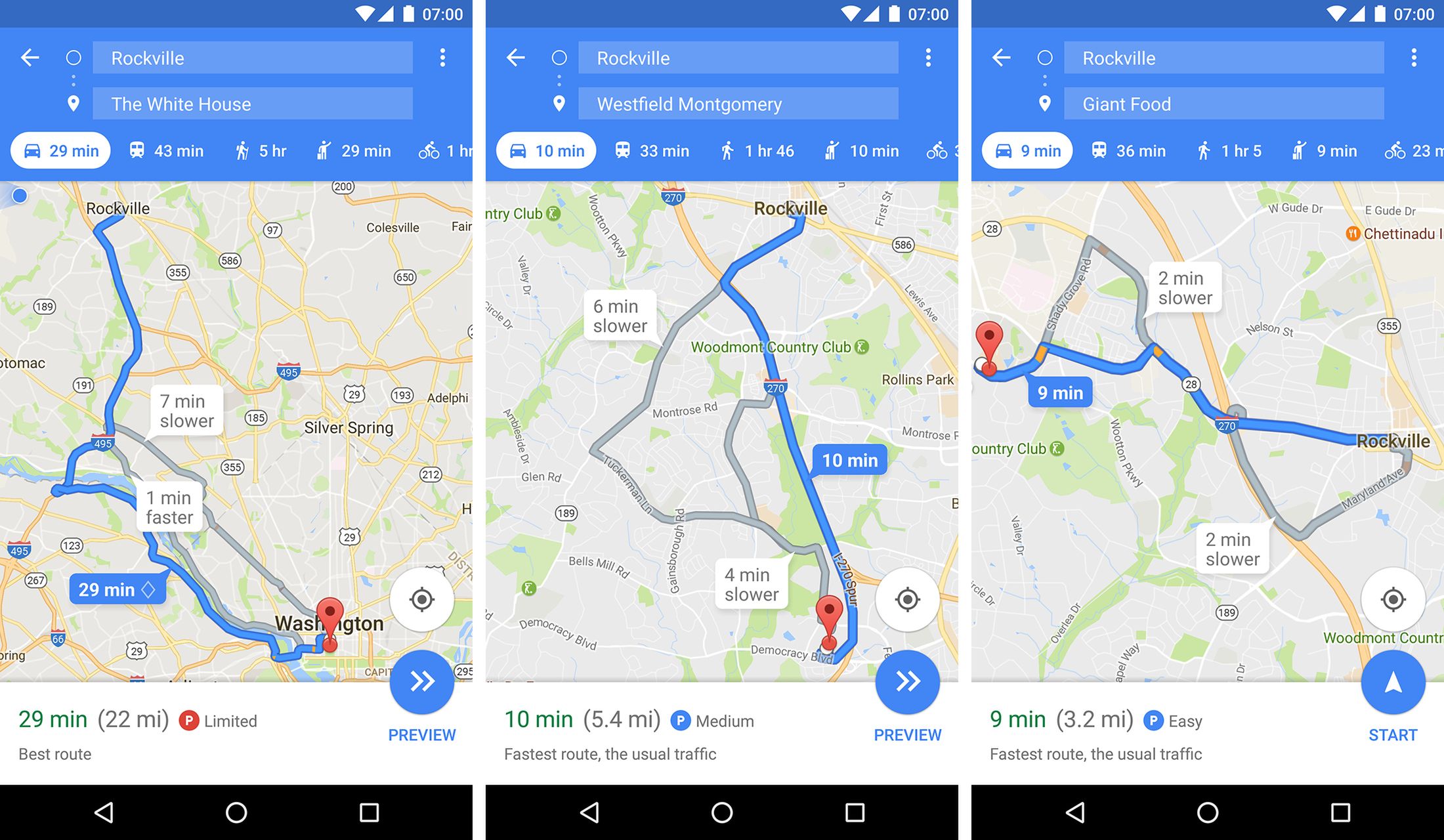 Mapy Google powiedzą ci, czy znajdziesz wolne miejsce parkingowe w miejscu, do którego jedziesz 2