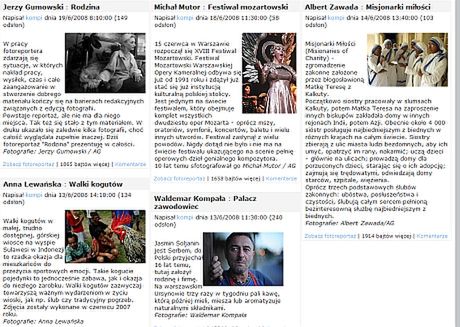 Www sieci: fotoreportaz.net.pl 1