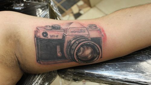 Tatuaże z fotograficznym motywem [galeria] 1