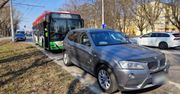 Groźny wypadek w Lublinie. Kierowca BMW zderzył się z autobusem