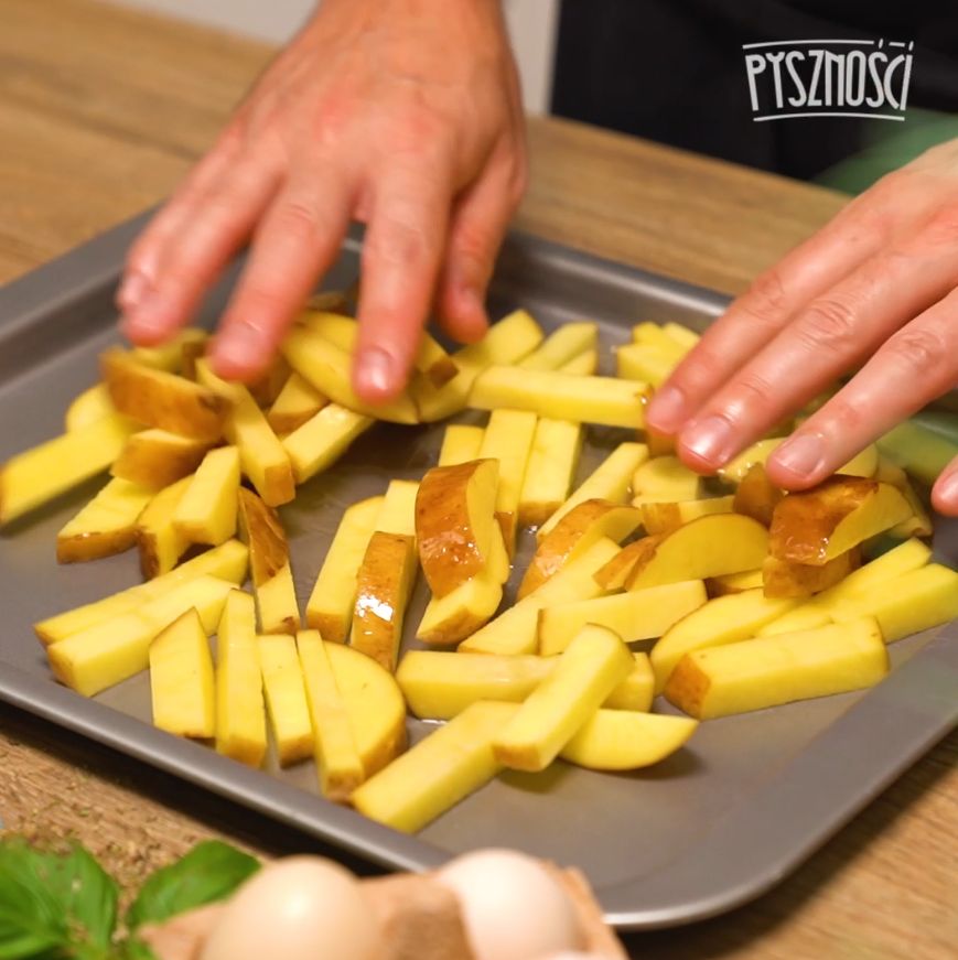 Hausgemachte Pommes frites