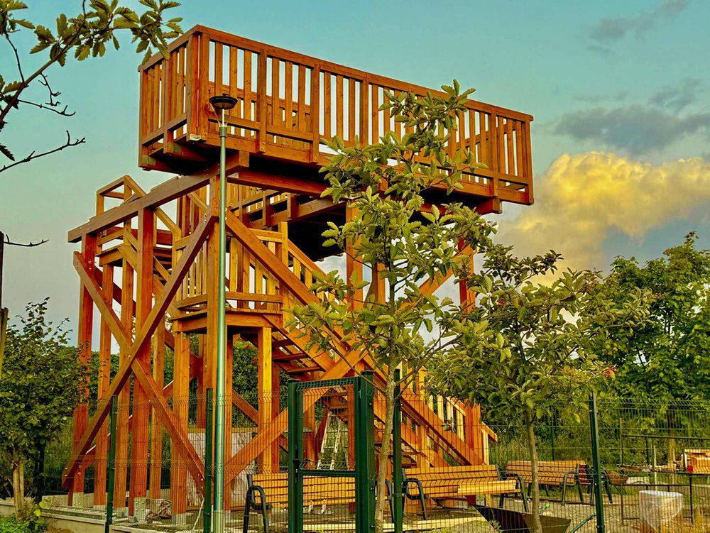 Zielona Góra: Powstaje taras widokowy przy ulicy Słowackiego