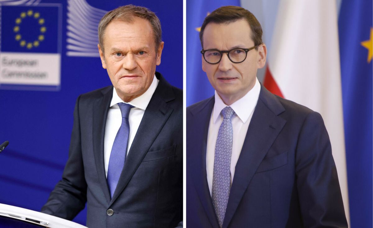 Donald Tusk i Mateusz Morawiecki. Jeden z nich będzie nowym premierem