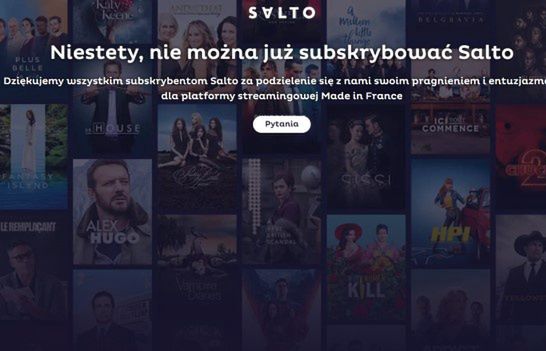 Serwis streamingowy czołowych nadawców zakończył działalność