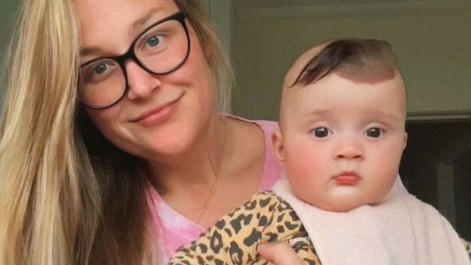 Claire Burt urodziła wyjątkowe niemowlę. Lulu ma znamię na czole