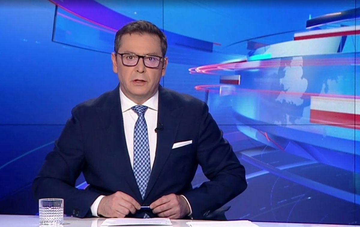 "Wiadomości" TVP znów uderzyły w Donalda Tuska. Pokazano zdjęcie z Putinem (Źródło: TVP VOD)