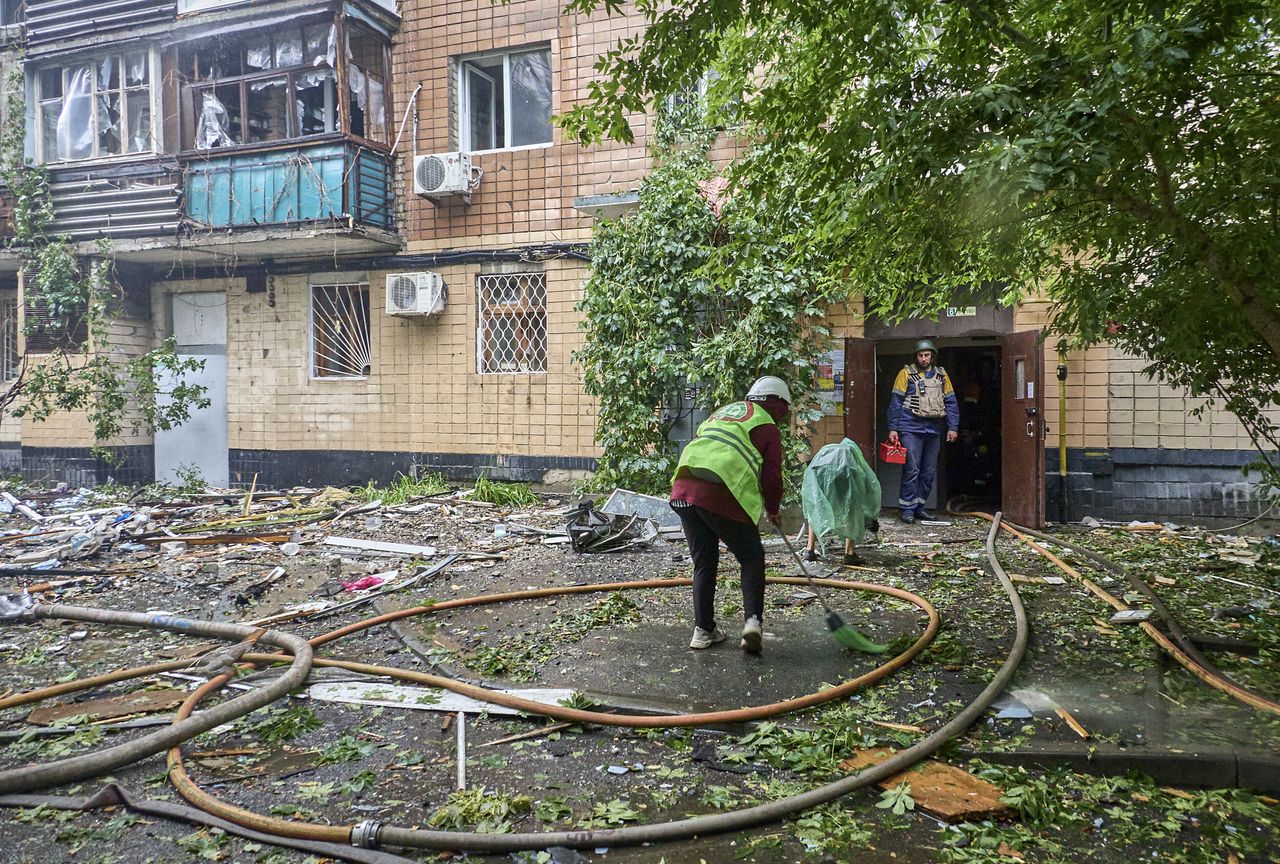 Eastern Ukraine’s Kharkiv struck by Russian drones and missiles