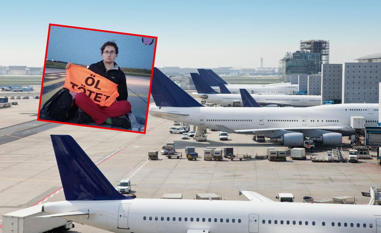 Climate activists shut down Frankfurt airport, dozens of flights canceled