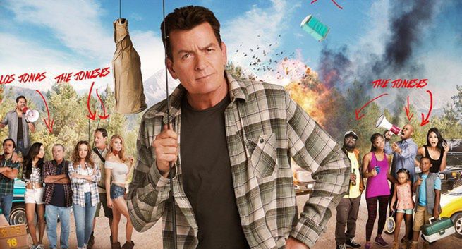 Charlie Sheen w komedii "Mad Families" (wideo)
