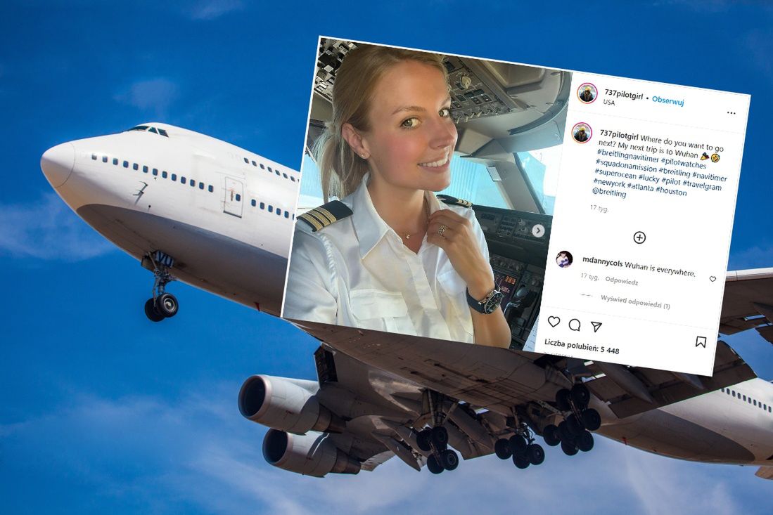 Już 6 lat temu było o niej głośno. Piękna pilotka znów zaskakuje
