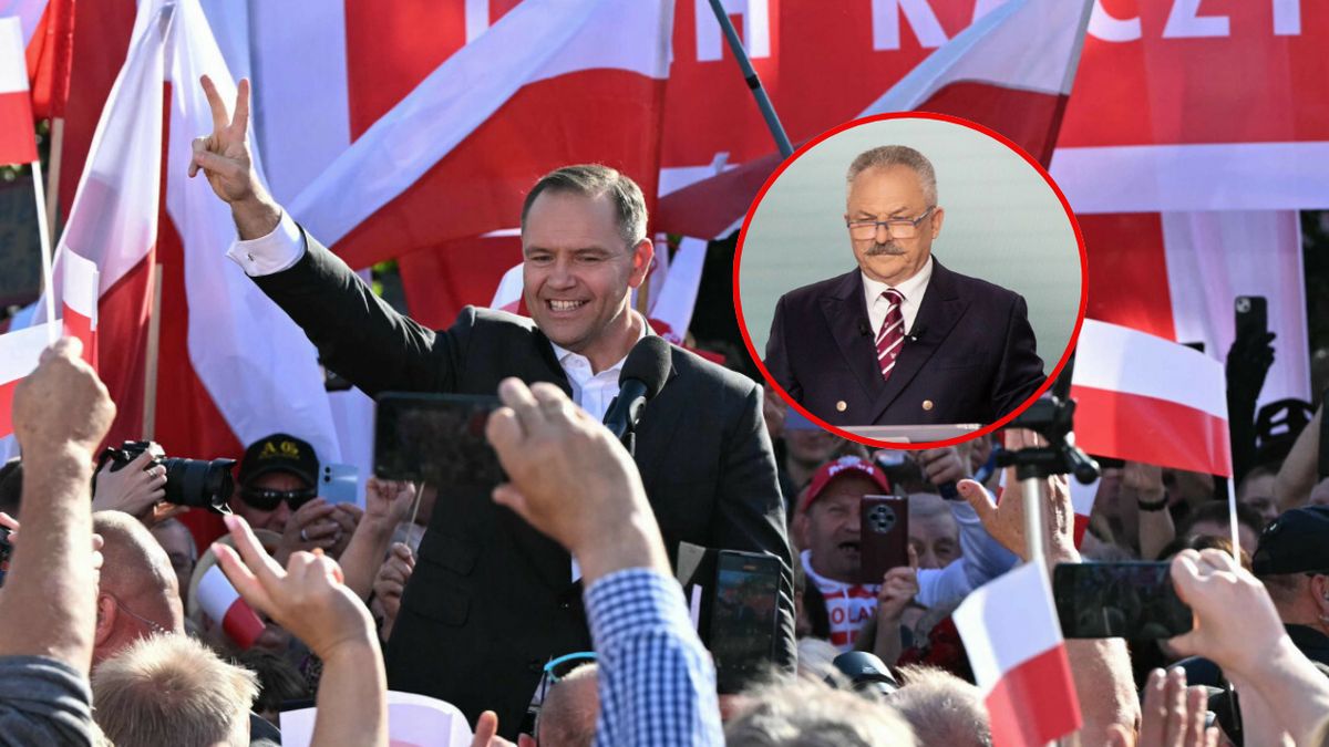 Marek Jakubiak wystąpił na wiecu Karola Nawrockiego