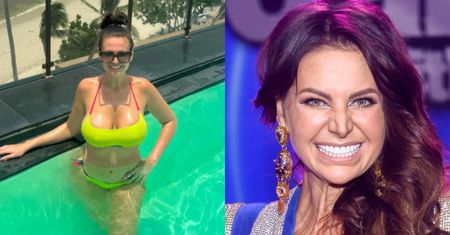 Maja Rutkowski opakowana w neonowe bikini śle pozdrowienia z basenu. Wyeksponowała odchudzoną figurę