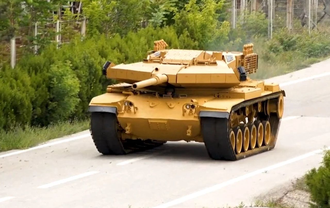 Zmodernizowany czołg TİYK-M60A3