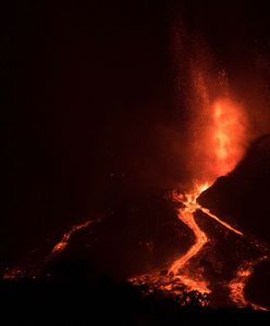 Hiszpania. Cumbre Vieja wciąż szaleje, oglądaj erupcję wulkanu na żywo