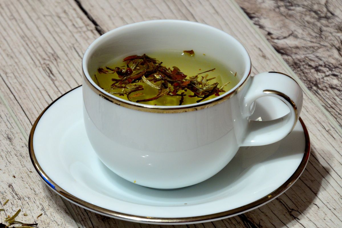 Herbata z liści malin - Pyszności