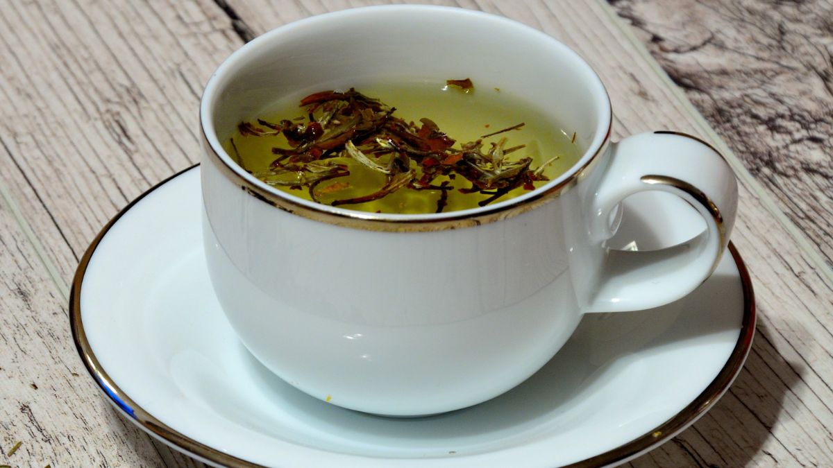 Herbata z liści malin - Pyszności