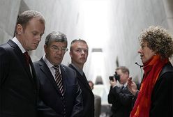 Premier Donald Tusk odwiedził Instytut Jad wa-Szem