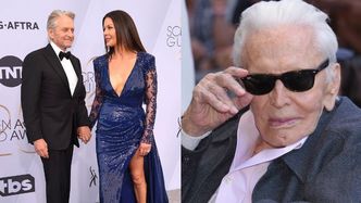 Michael Douglas i Catherine Zeta-Jones świętują 19. rocznicę ślubu. Kirk Douglas radzi synowi: "Musisz słuchać żony"