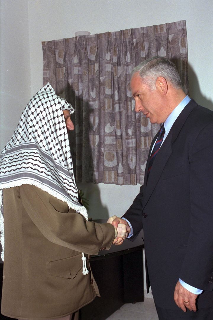 Netanyahu i Arafat