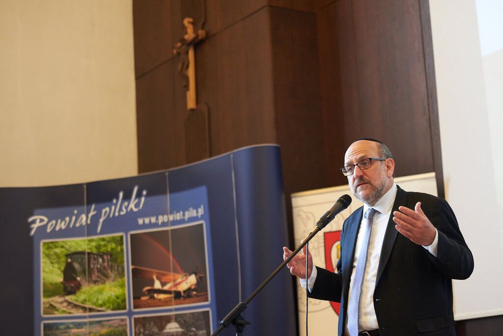 Naczelny Rabin Polski gościł w Pile