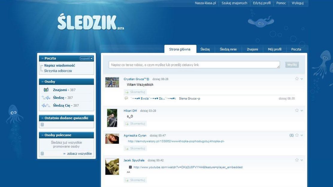 Jak wyłączyć Śledzika? 1