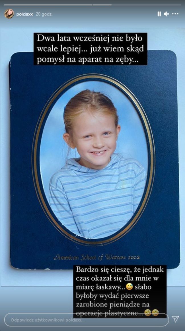 Pola Lis pokazuje zdjęcia z dzieciństwa