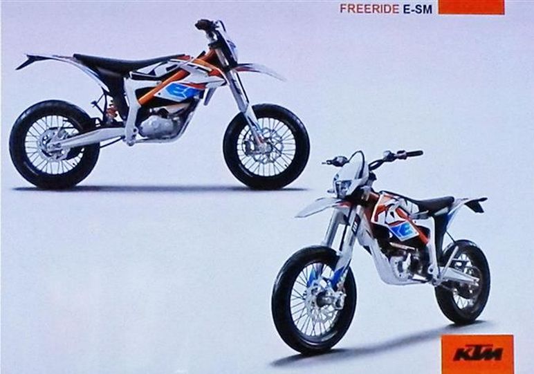 Elektryczne supermoto od KTM wkrótce