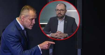 Atak Nawrockiego na dziennikarza. Tak tłumaczy to poseł PiS