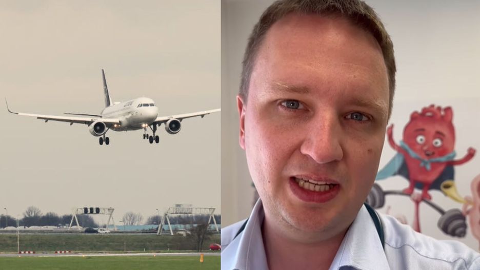 Lekarz ostrzega. W takiej sytuacji nie lataj z dzieckiem samolotem