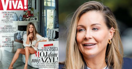 Internauci nie poznają Małgorzaty Rozenek na okładce najnowszej "Vivy!" i grzmią: "RETUSZ ROKU!" (FOTO)
