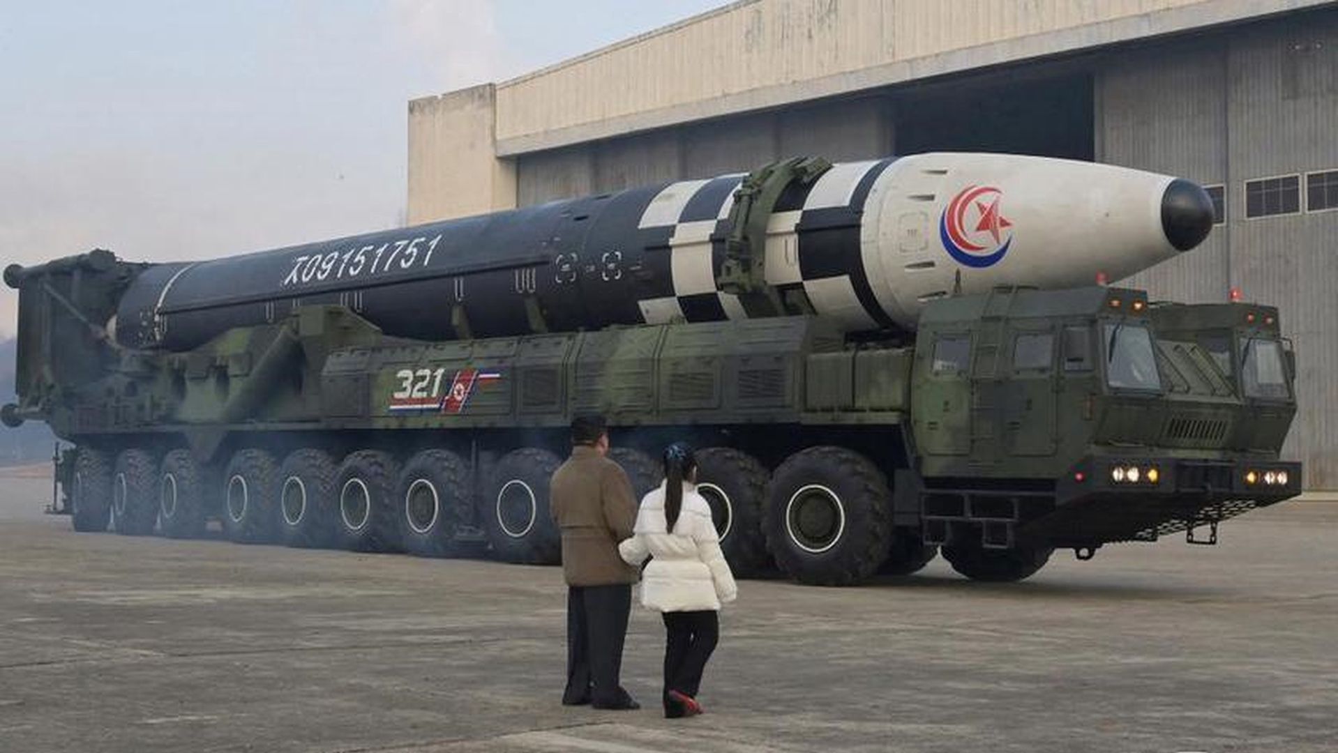 Nowy test pocisku Hwasong-17. Potężna broń Korei Północnej
