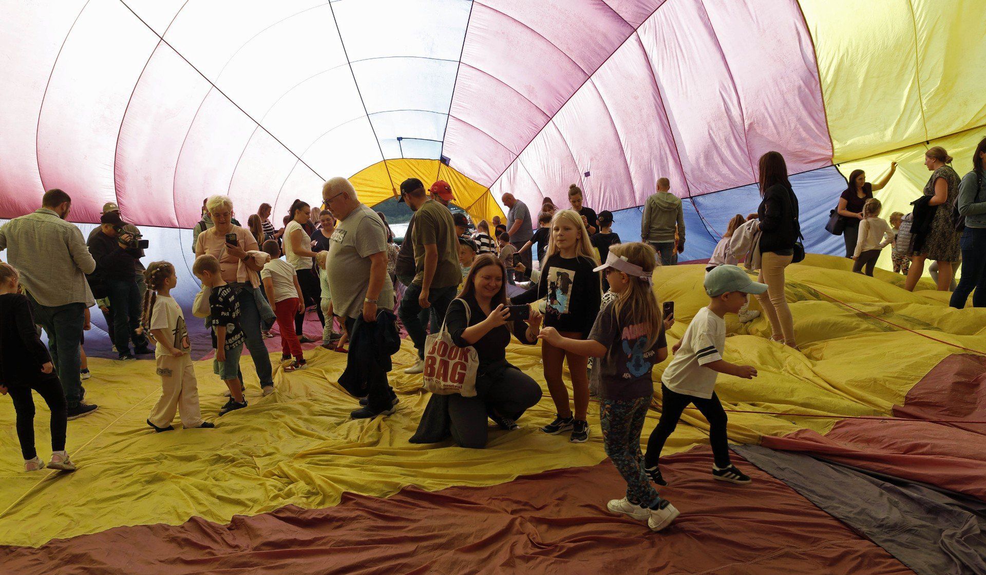 Fiesta balonowa nad Wisłą w Grudziądzu