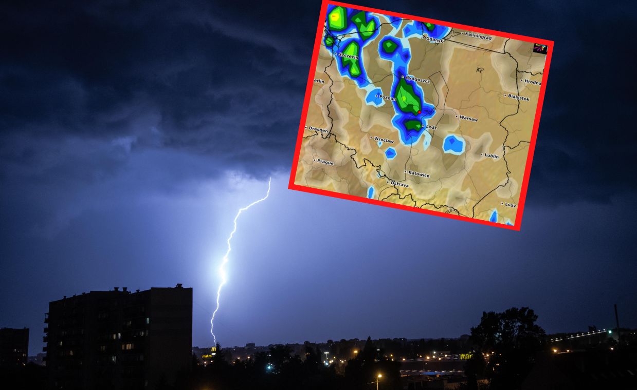 Burze na południu Polski. Setki interwencji, zalane domy i wezbrane rzeki